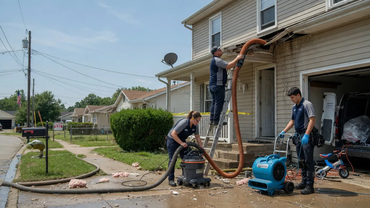 Water Damage Restoration in Germantown, IL near me
